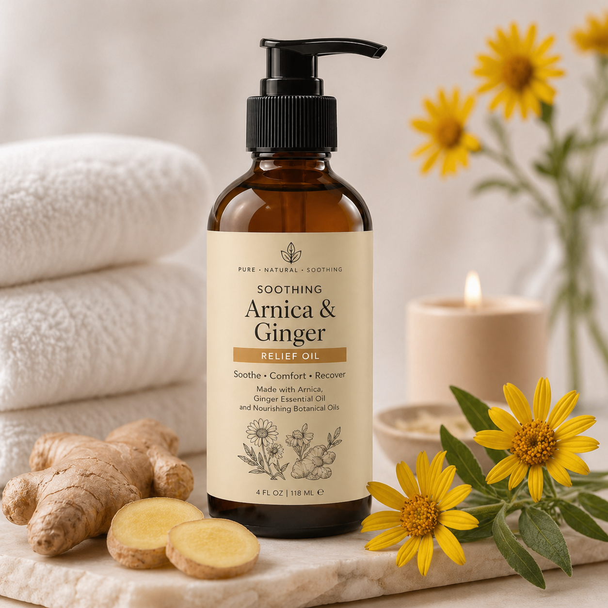 Arnica & Ginger Relief Oil