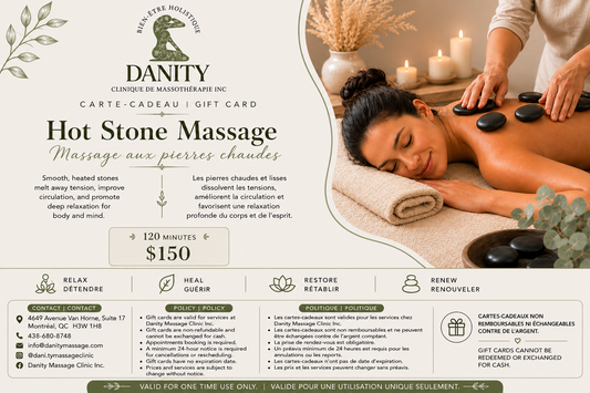 Hot Stone Massage (120mins)