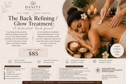 Back Refining Treatment