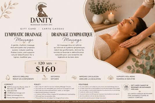 Lymphatic Drainage Massage (120mins)